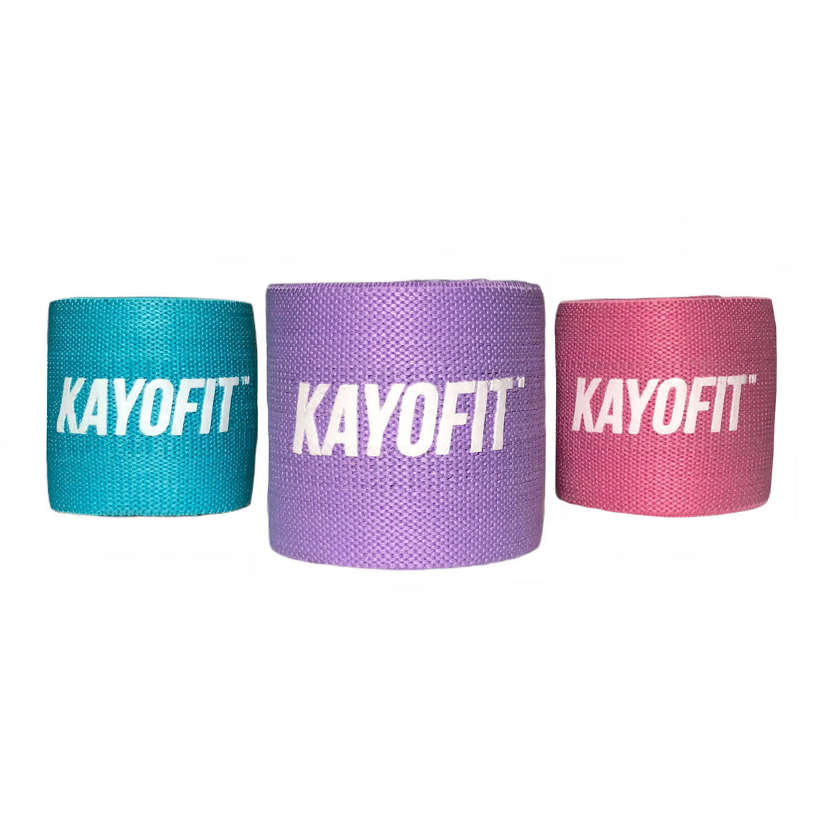 KAYOFIT™ Fabric Resistance Bands for Home, Gym & Travel KAYO Sports