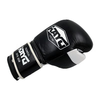 KAYO® Black Cowhide Leather Boxing Gloves