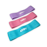 KAYOFIT™ Fabric Resistance Bands for Home, Gym & Travel