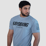 KAYO® Runaway Tee for Everyday Training - Casper & Black Gel