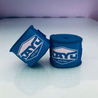 KAYO® Stretch Hand Wraps with Hook & Loop closure - Blue